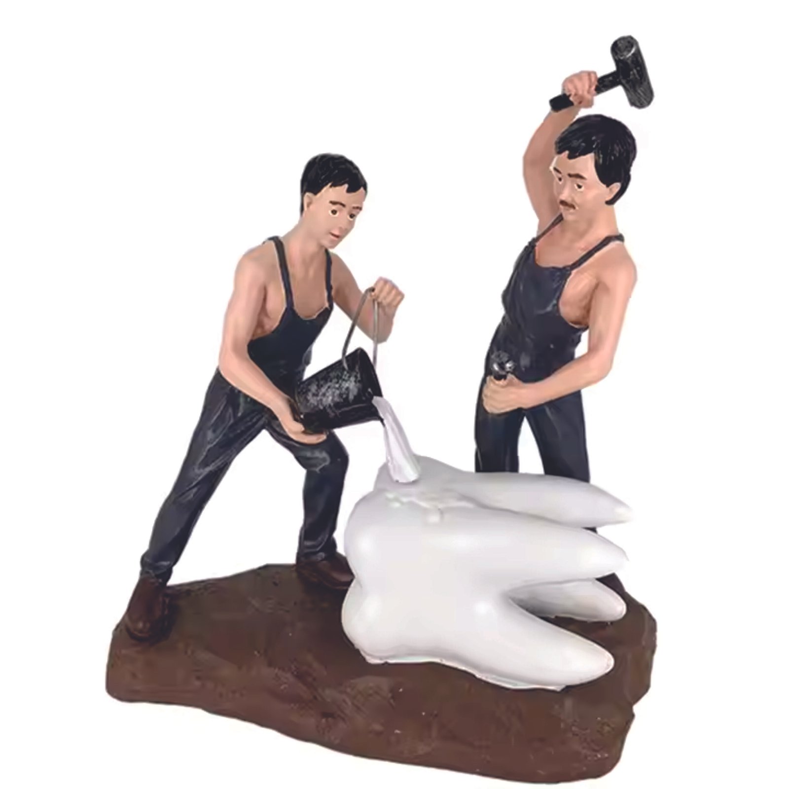 New Fashion Human Dentist Sculpture Ð Artistic Resin Figurine for Dental Clinic Decoration