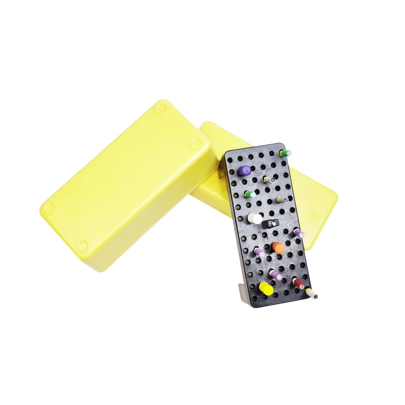 Unique Dents Dental Endo Box 72 Slots Round | Autoclavable Endo Box | Endo Organisor