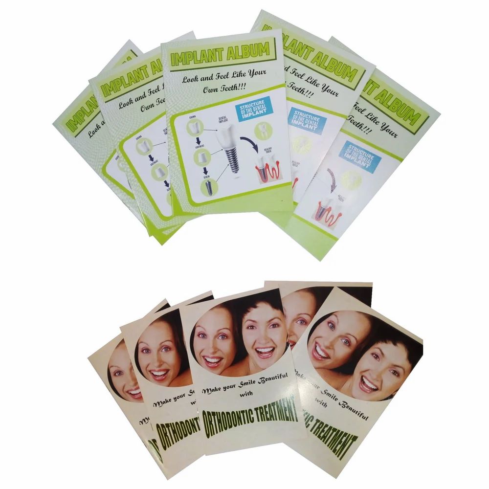 Unique Dents Implant Book Orthodontic Book pack of 5 each | Dental Educational Book, Dental Educational Product, Dental Book, | English Language
